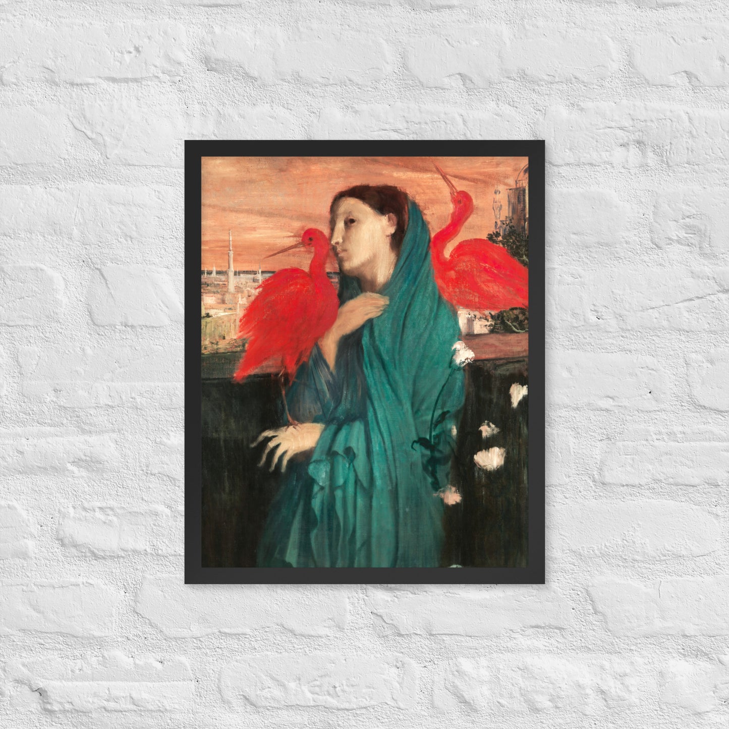 Young Woman with Ibis by Edgar Degas