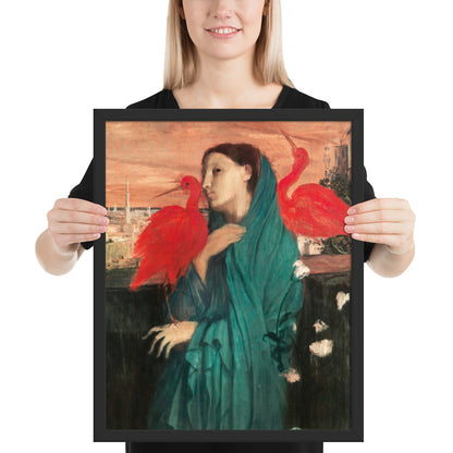 Young Woman with Ibis by Edgar Degas