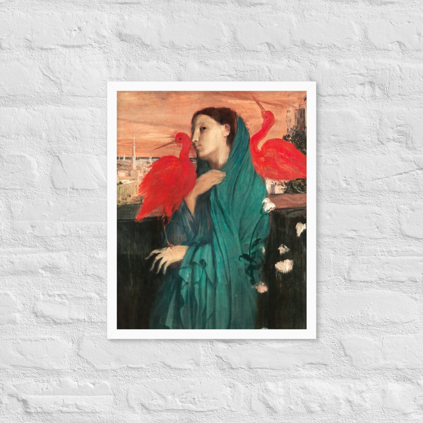 Young Woman with Ibis by Edgar Degas