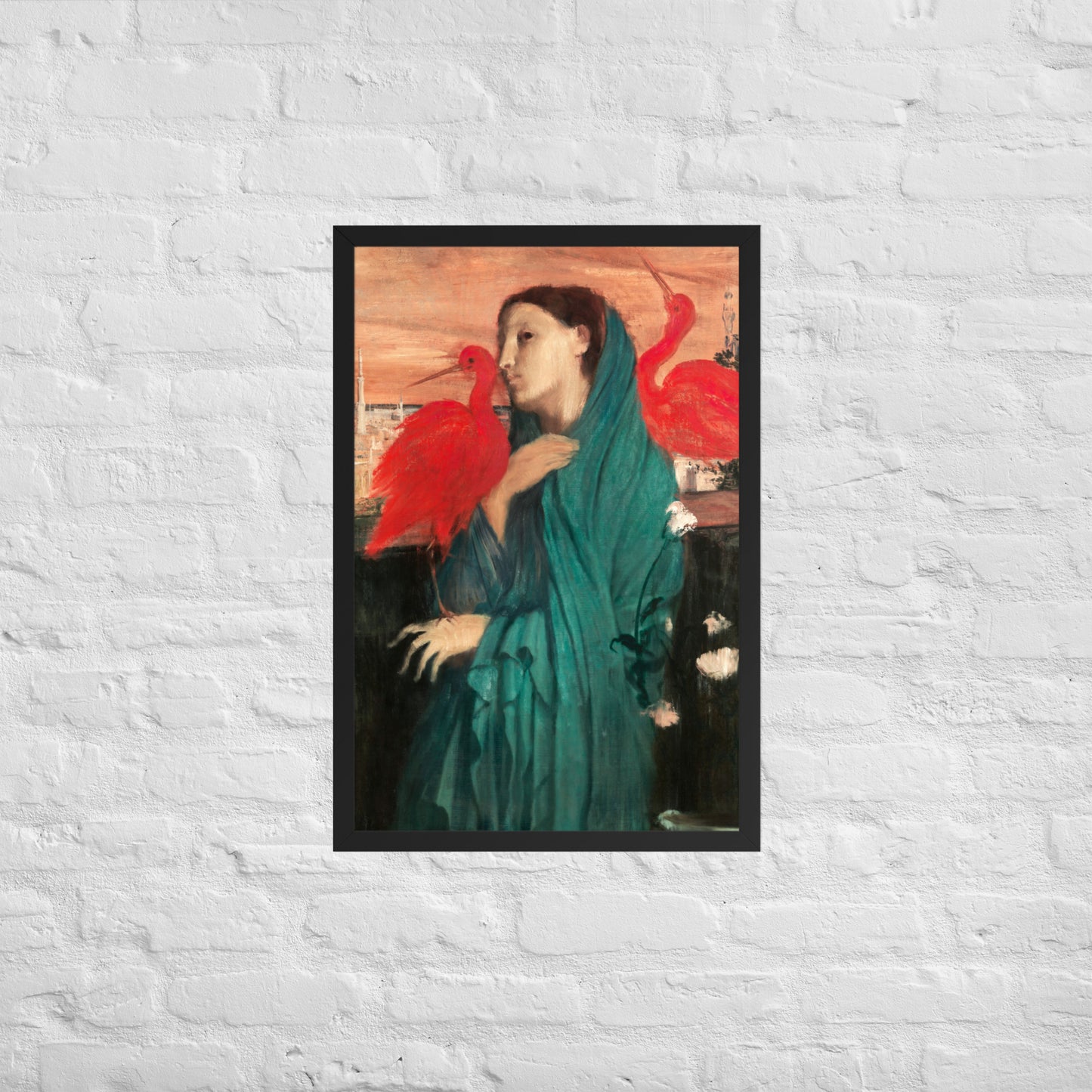 Young Woman with Ibis by Edgar Degas