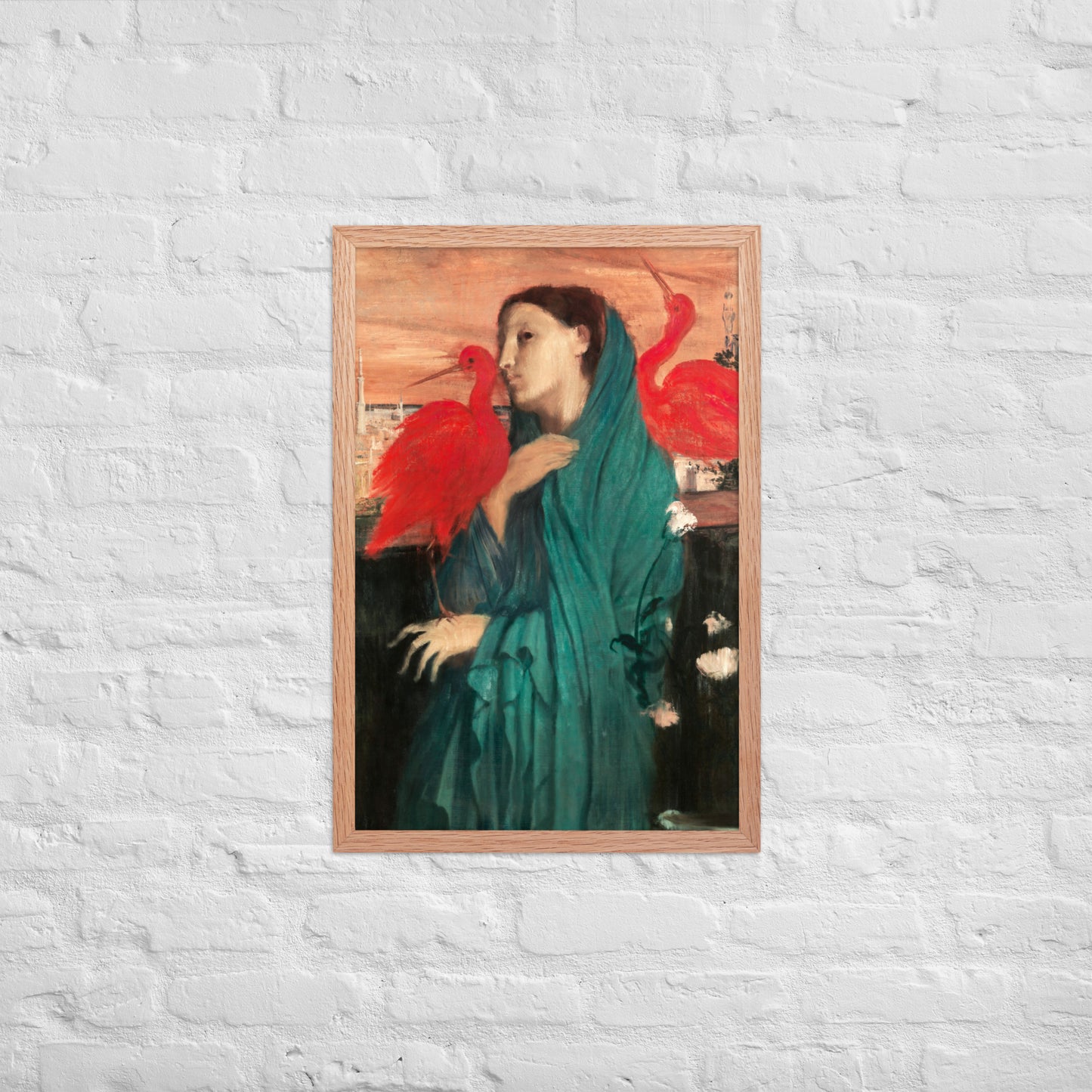 Young Woman with Ibis by Edgar Degas