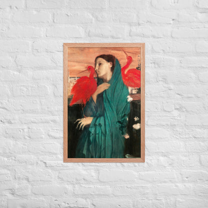 Young Woman with Ibis by Edgar Degas