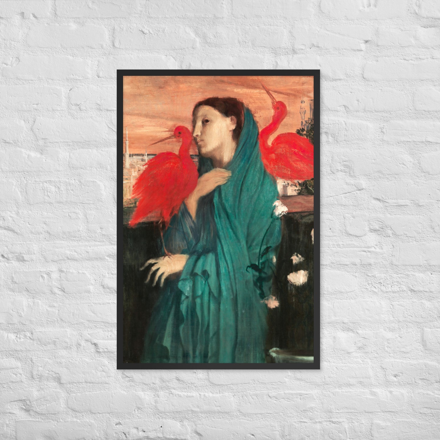 Young Woman with Ibis by Edgar Degas