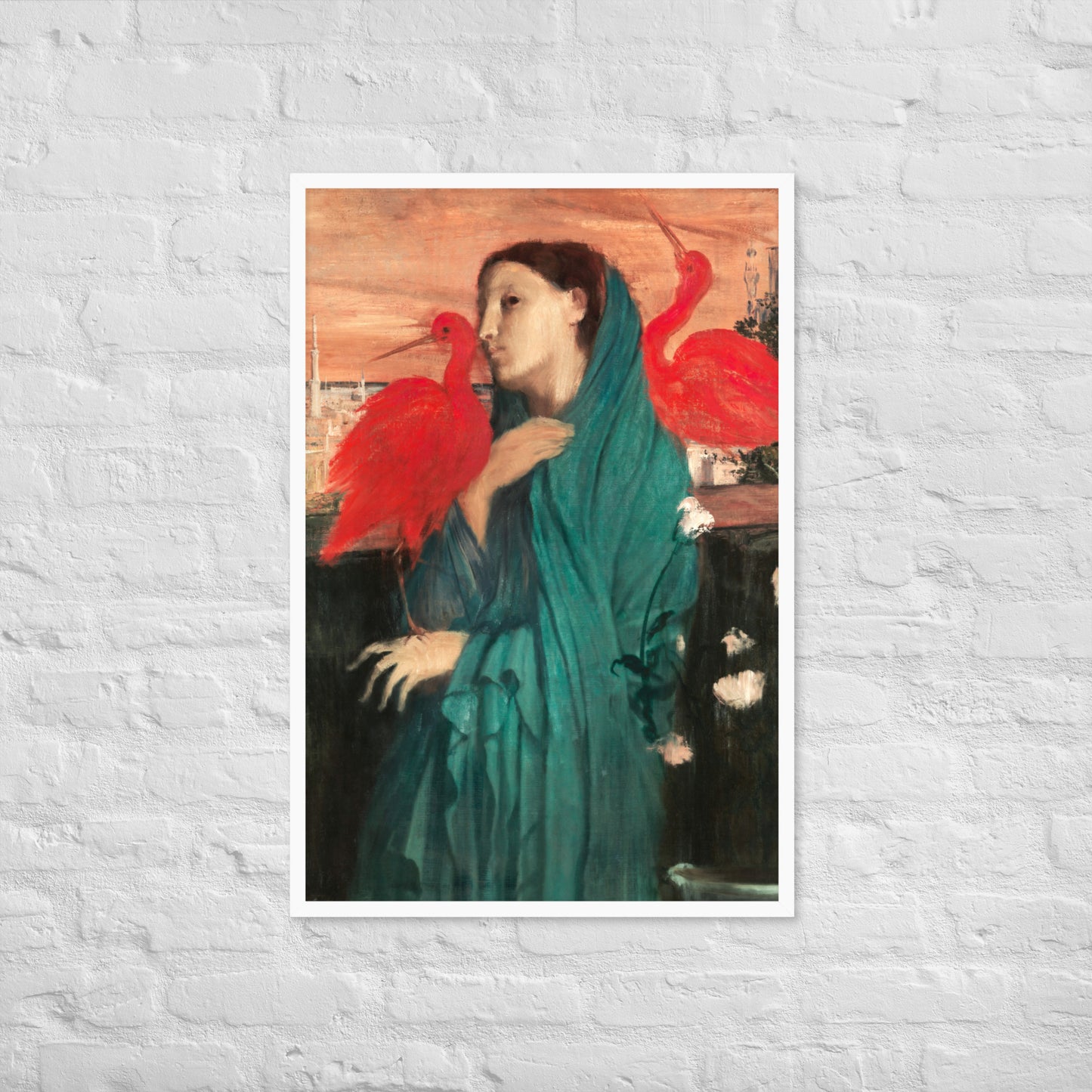 Young Woman with Ibis by Edgar Degas