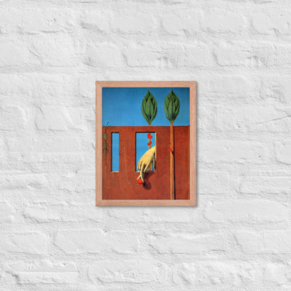 At The First Clear Word by Max Ernst