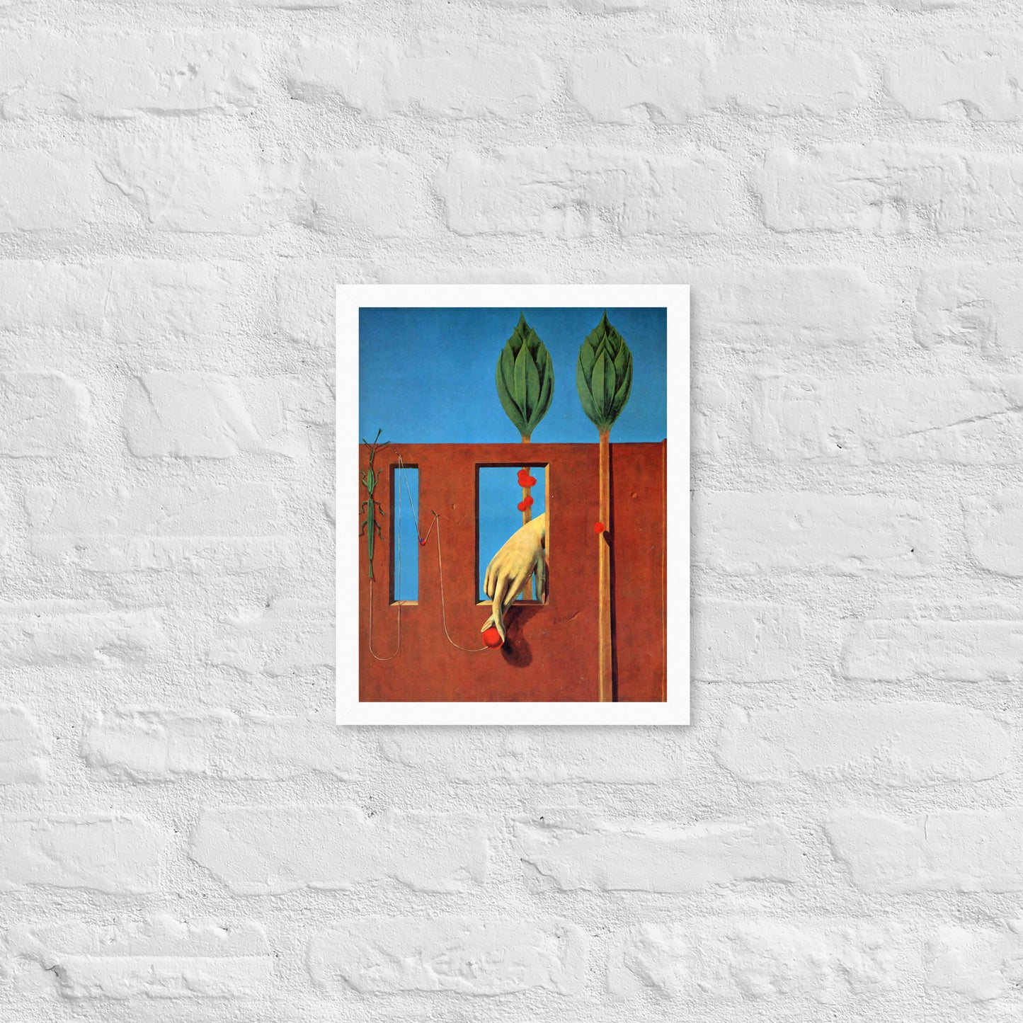 At The First Clear Word by Max Ernst