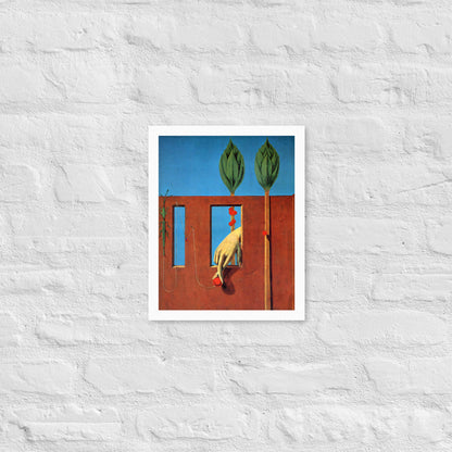 At The First Clear Word by Max Ernst