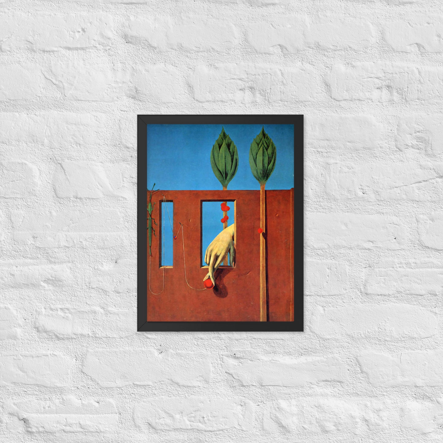 At The First Clear Word by Max Ernst