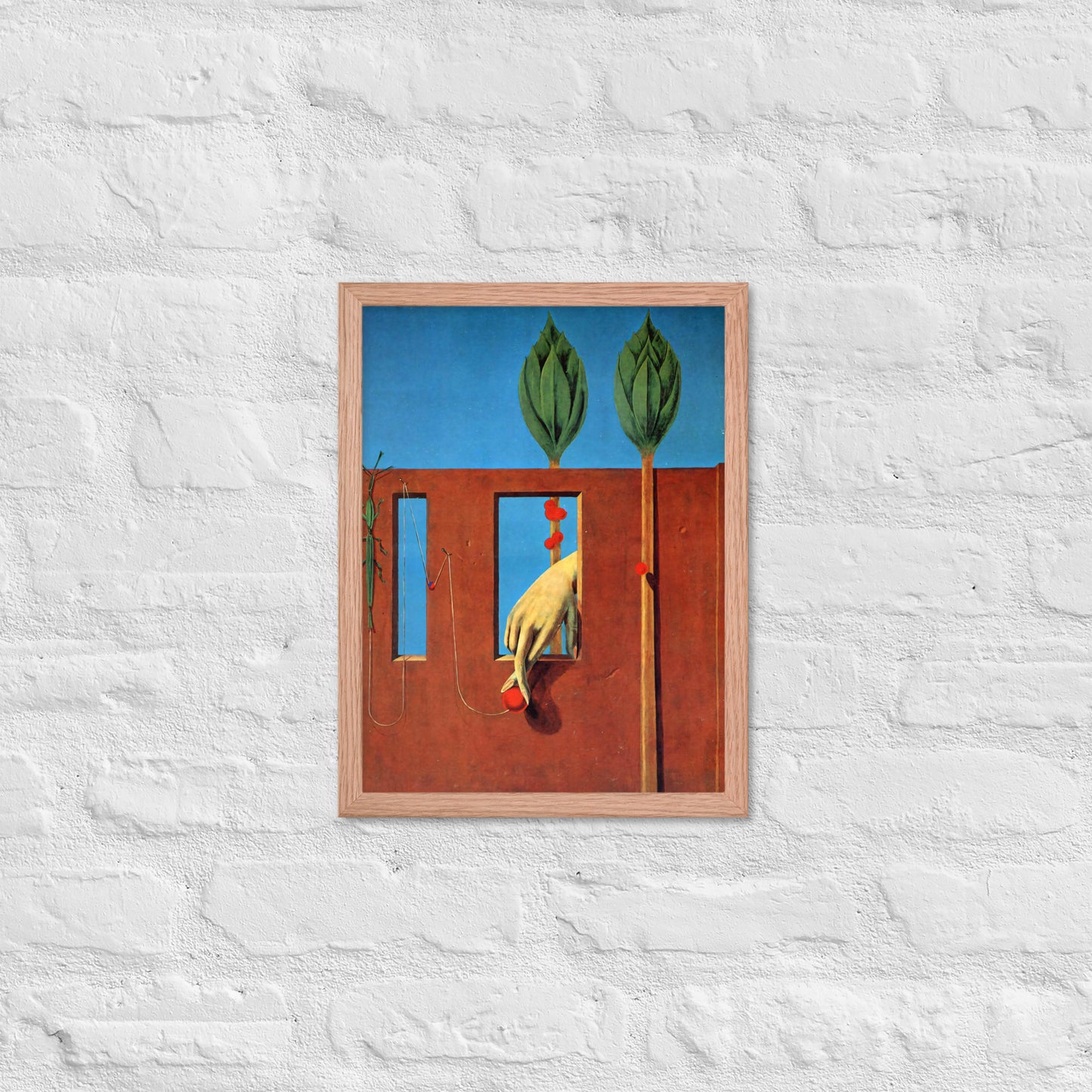 At The First Clear Word by Max Ernst