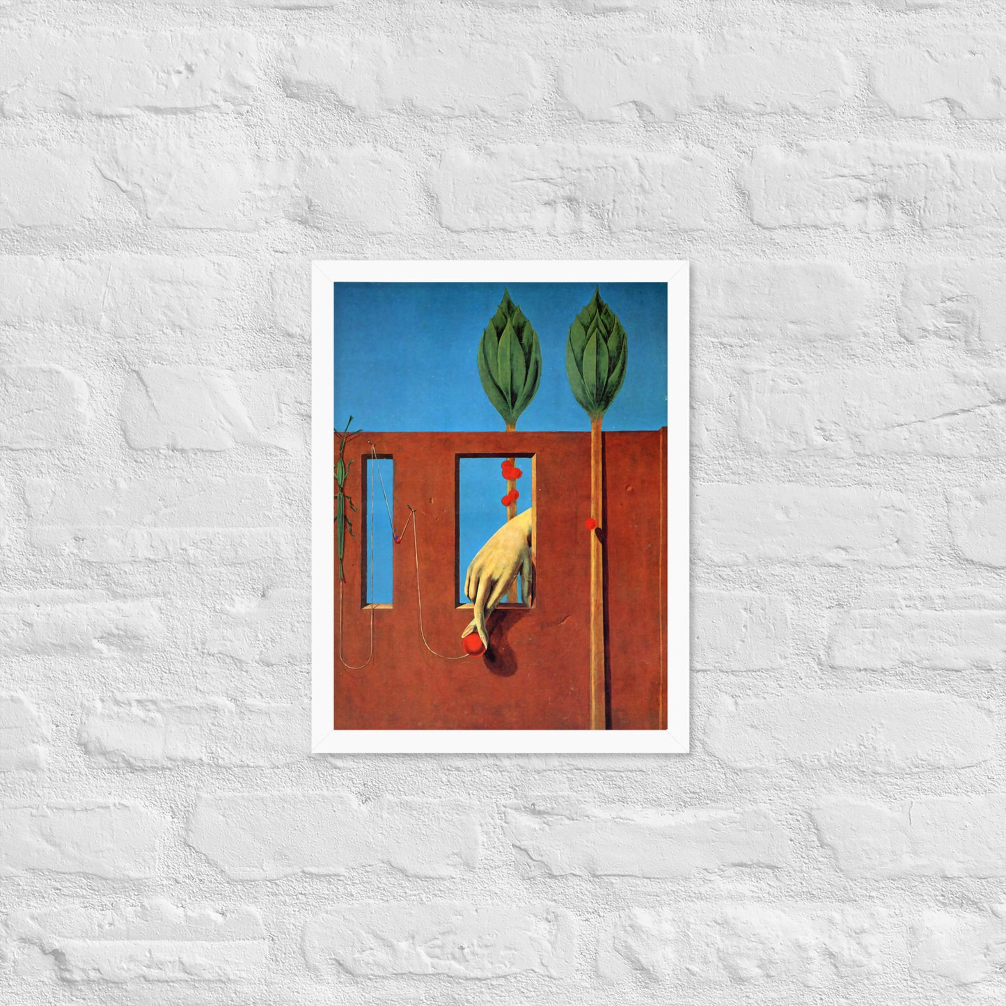 At The First Clear Word by Max Ernst