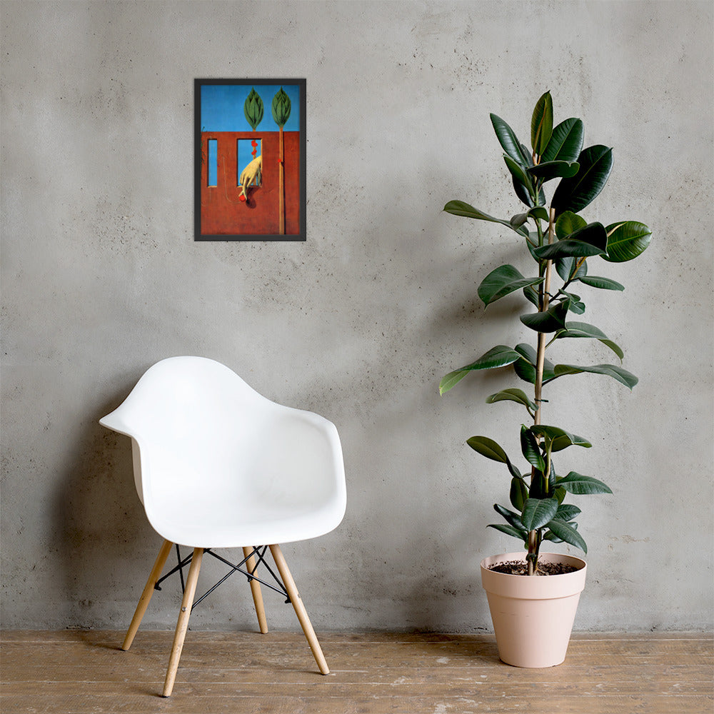 At The First Clear Word by Max Ernst