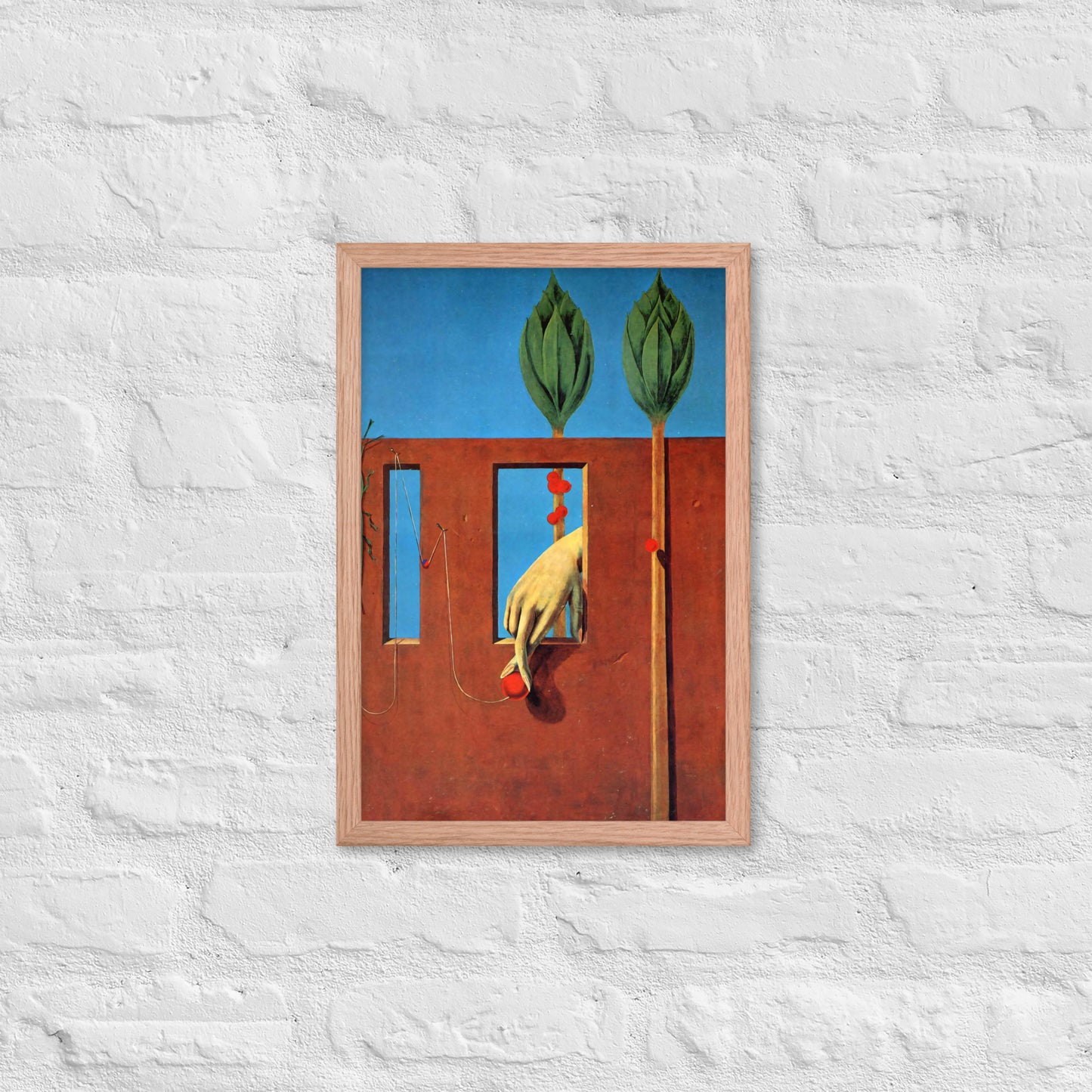 At The First Clear Word by Max Ernst