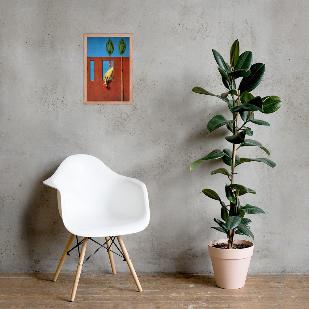 At The First Clear Word by Max Ernst