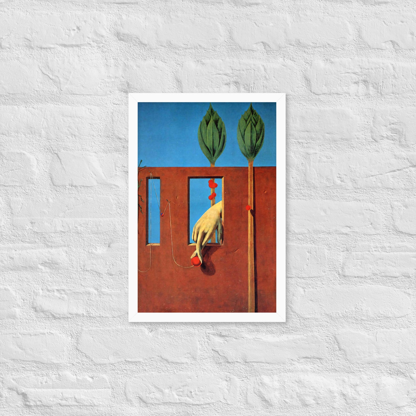 At The First Clear Word by Max Ernst