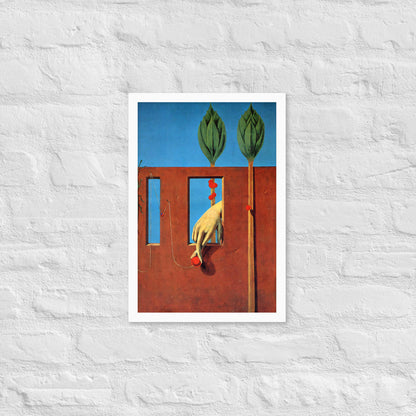 At The First Clear Word by Max Ernst