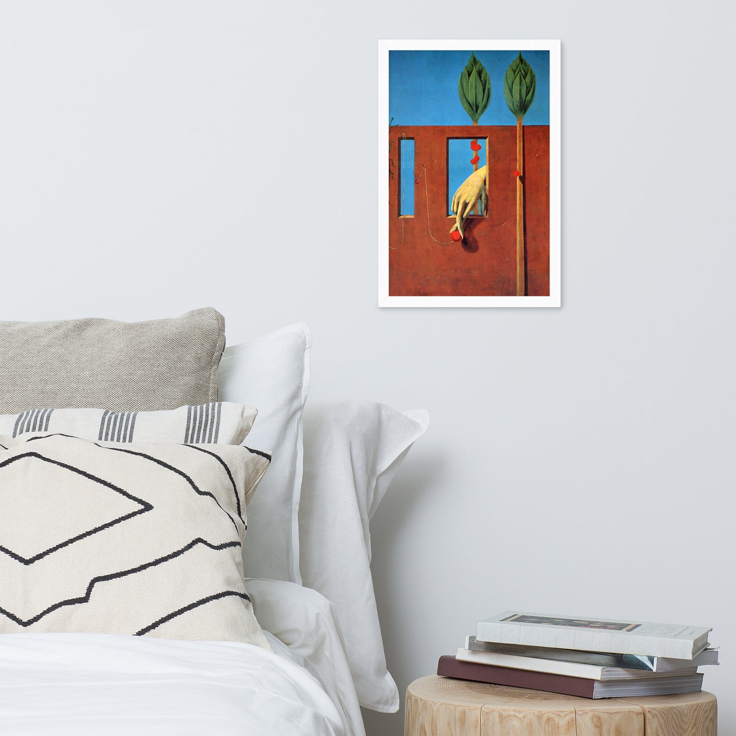 At The First Clear Word by Max Ernst