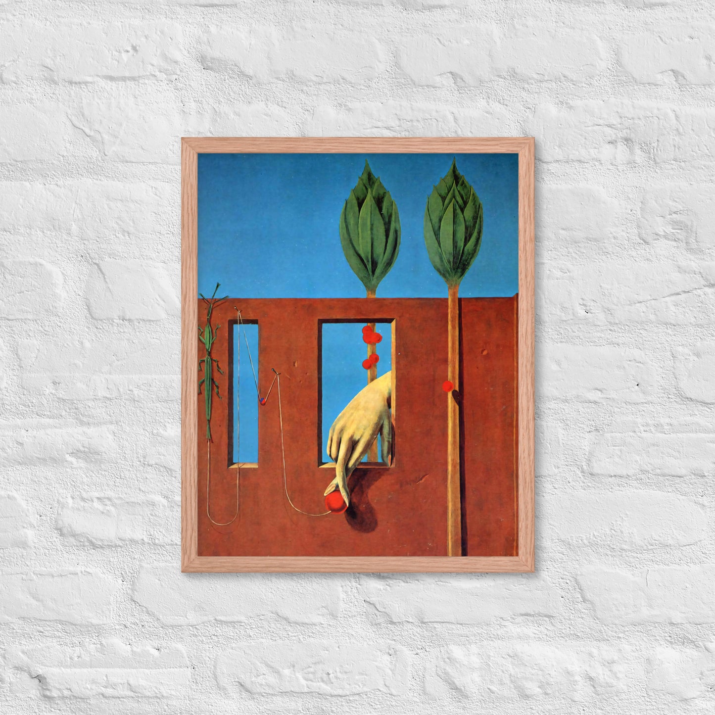 At The First Clear Word by Max Ernst