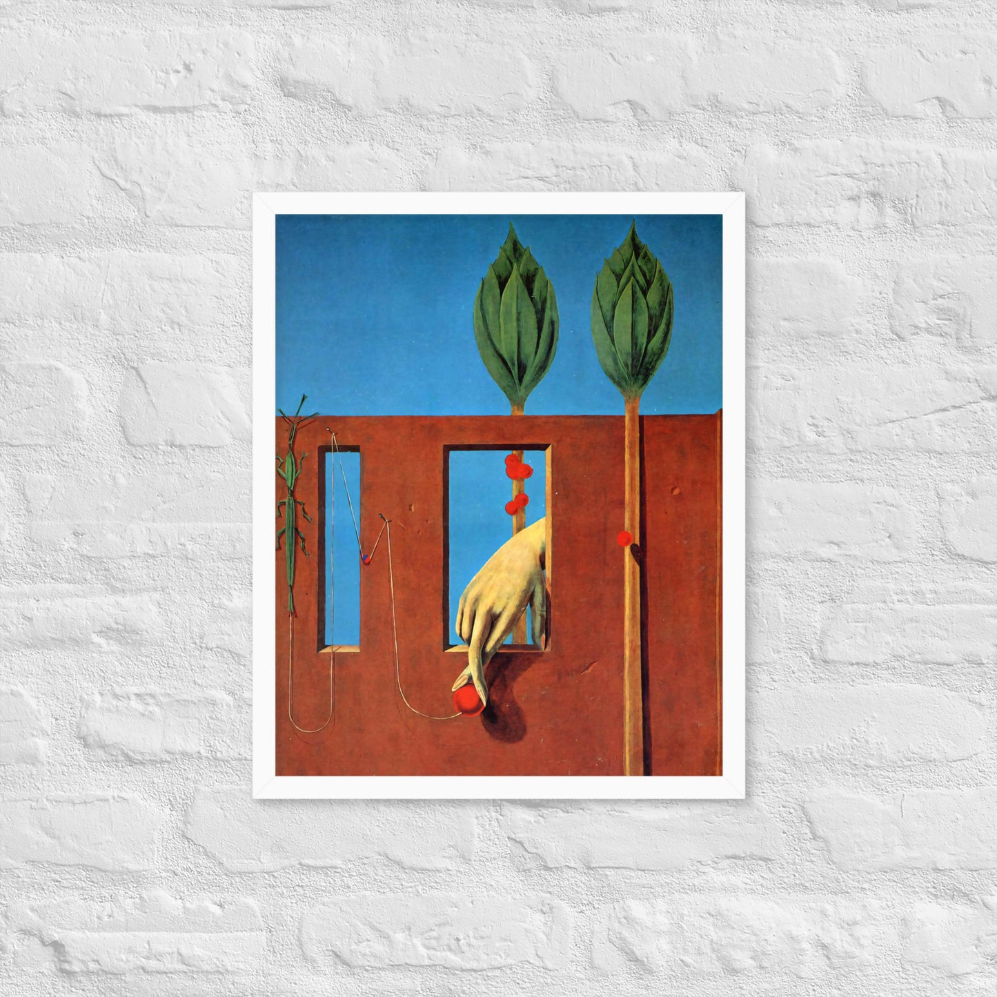 At The First Clear Word by Max Ernst