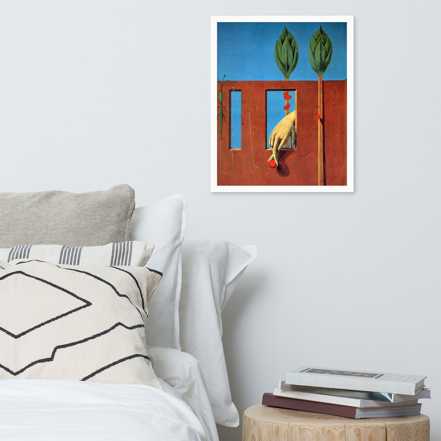 At The First Clear Word by Max Ernst