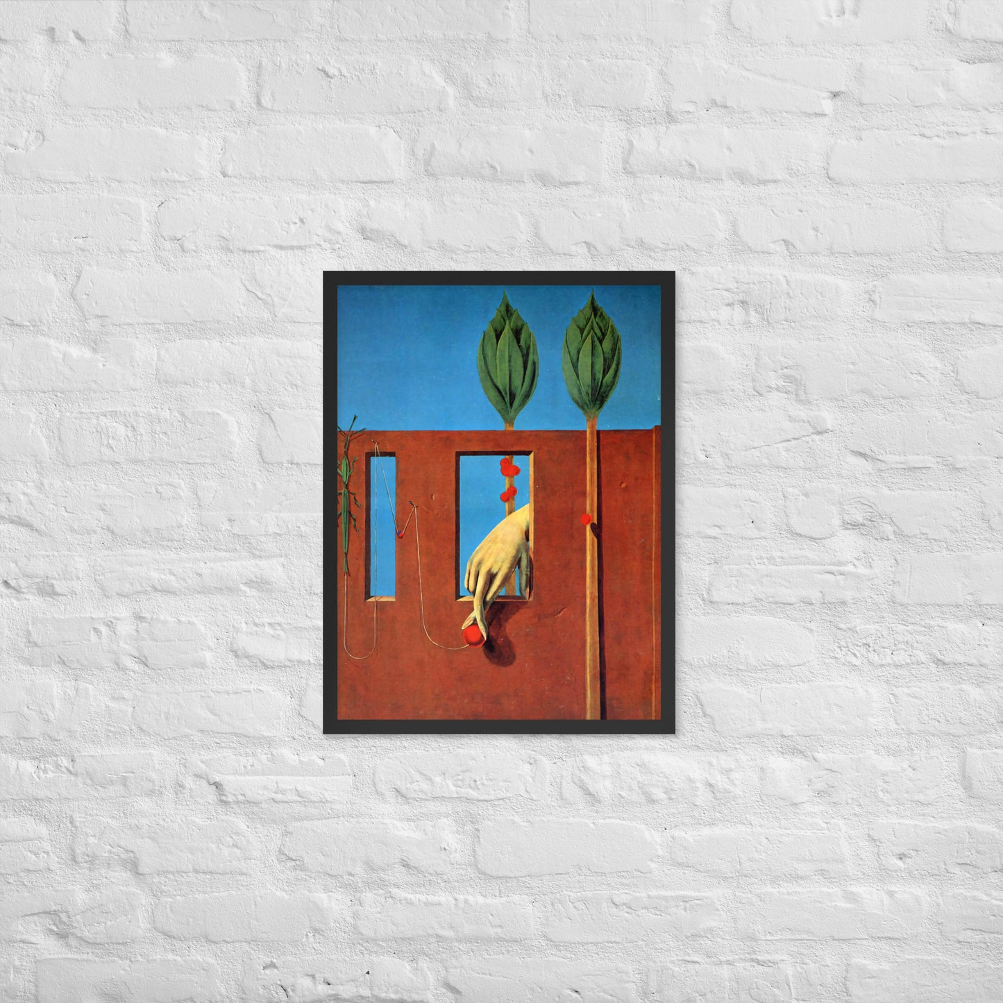 At The First Clear Word by Max Ernst