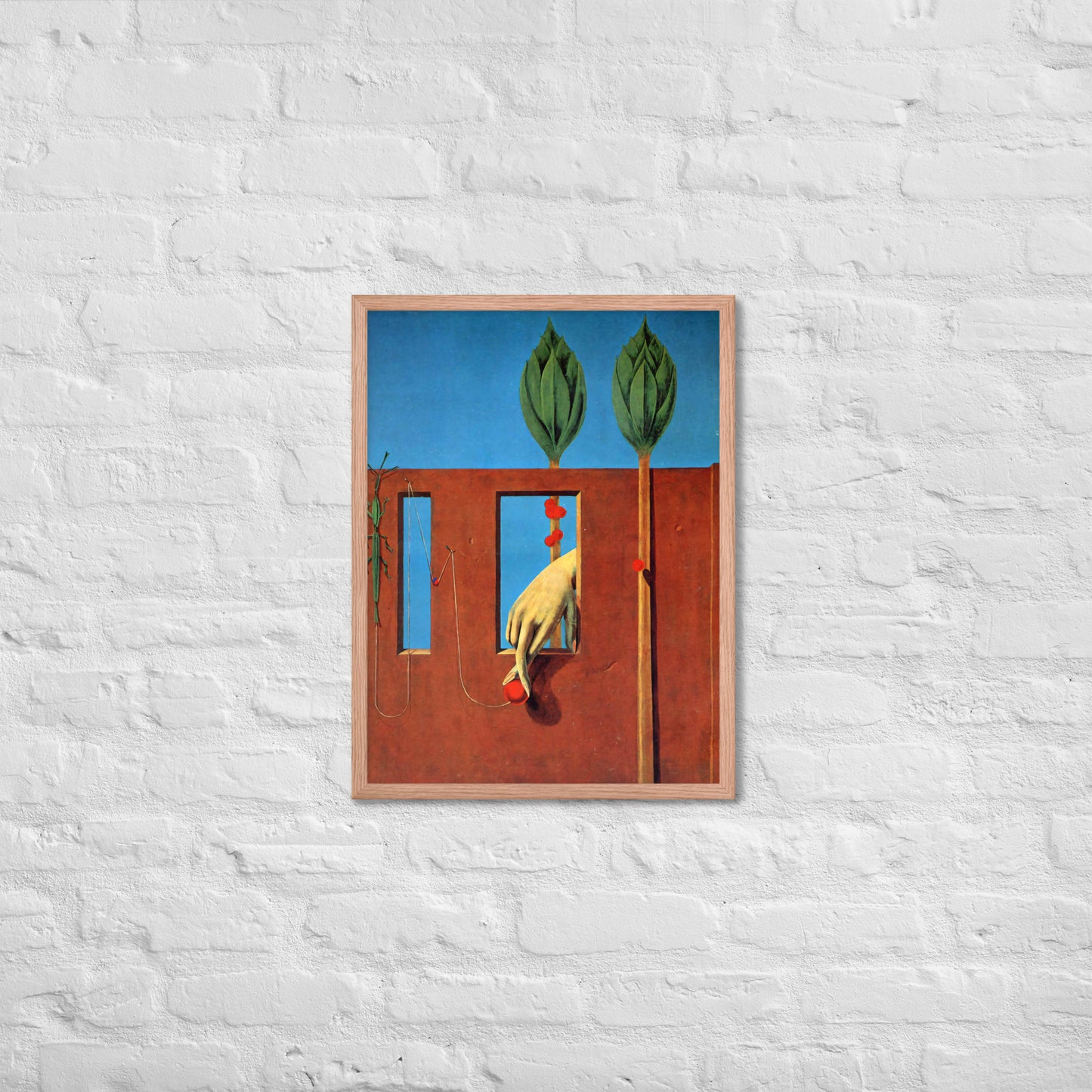 At The First Clear Word by Max Ernst