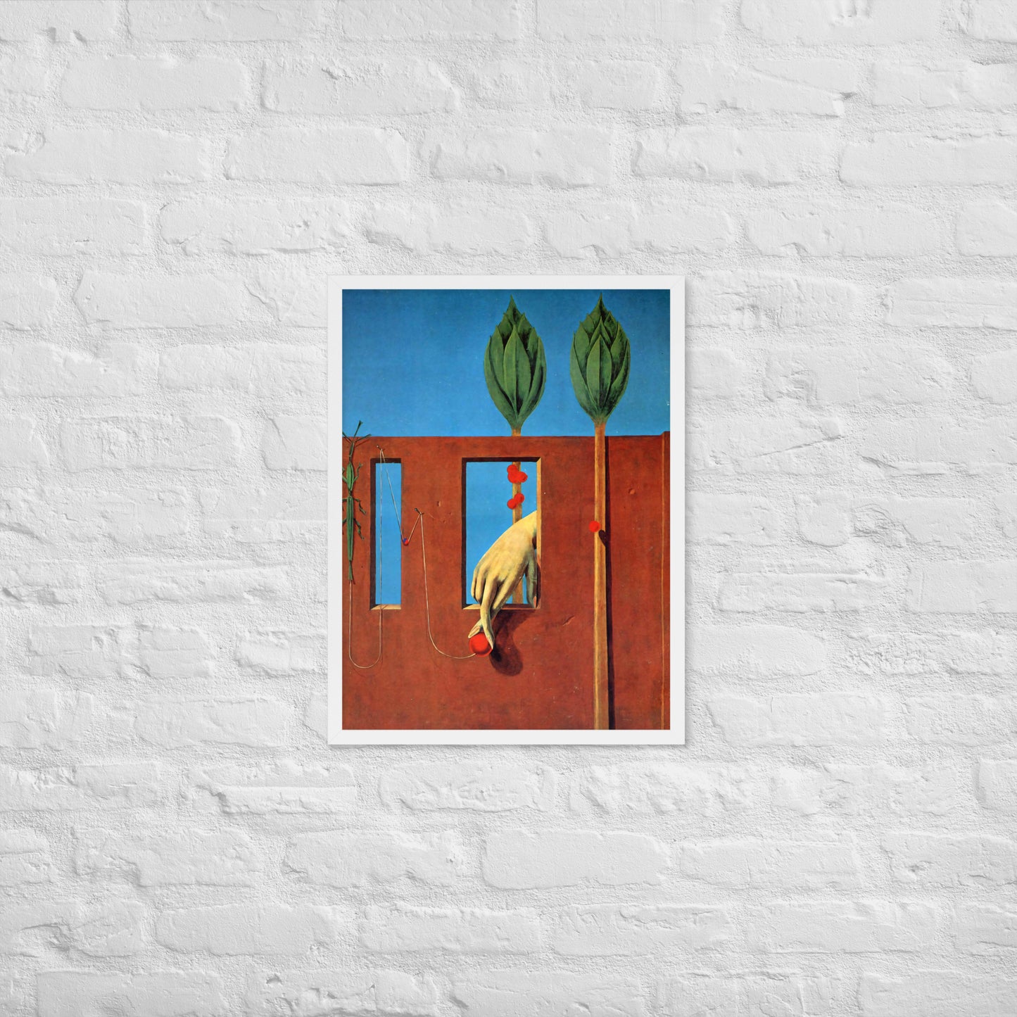 At The First Clear Word by Max Ernst