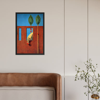 At The First Clear Word by Max Ernst