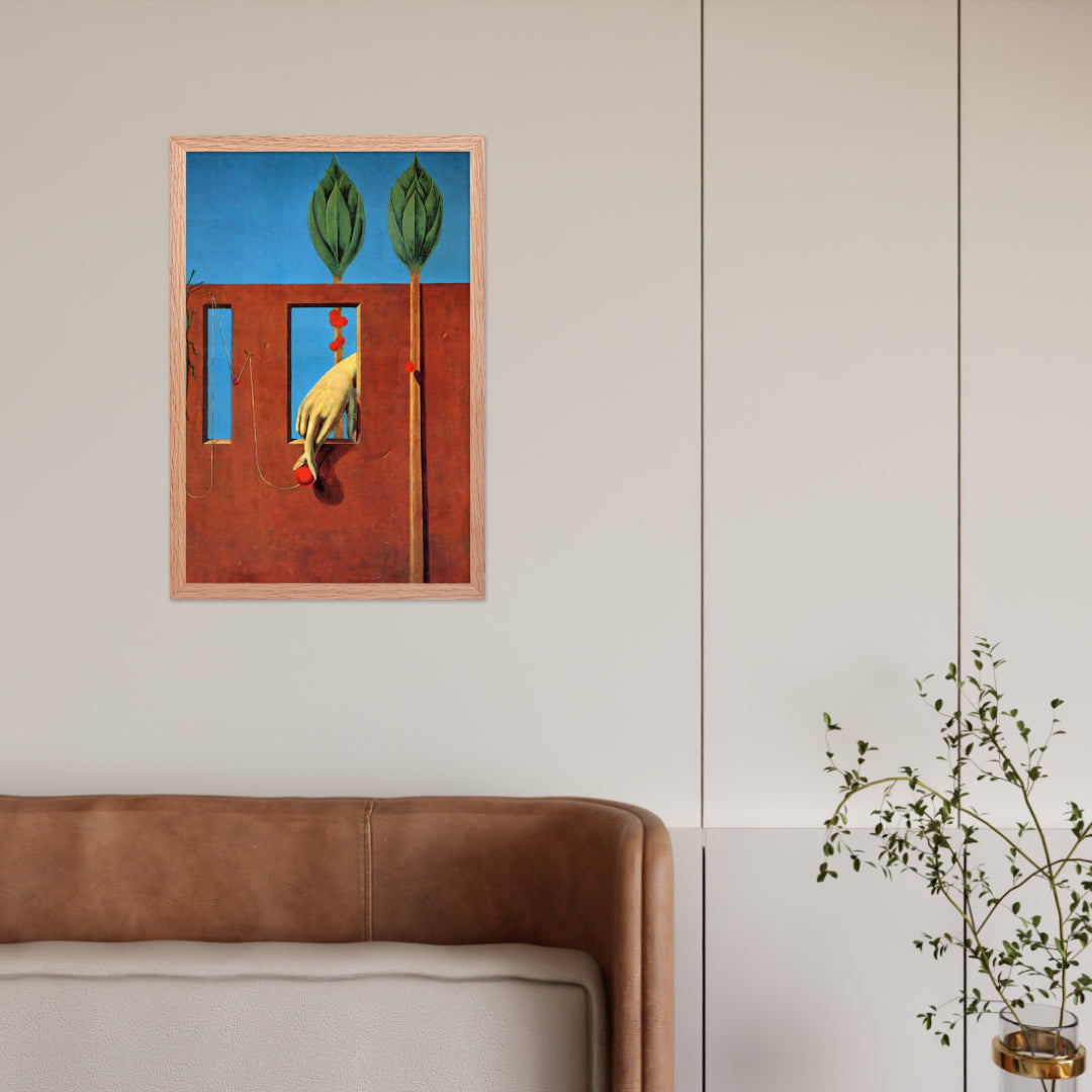 At The First Clear Word by Max Ernst