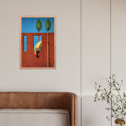 At The First Clear Word by Max Ernst