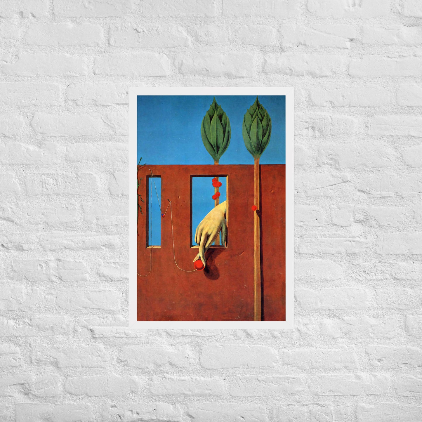 At The First Clear Word by Max Ernst