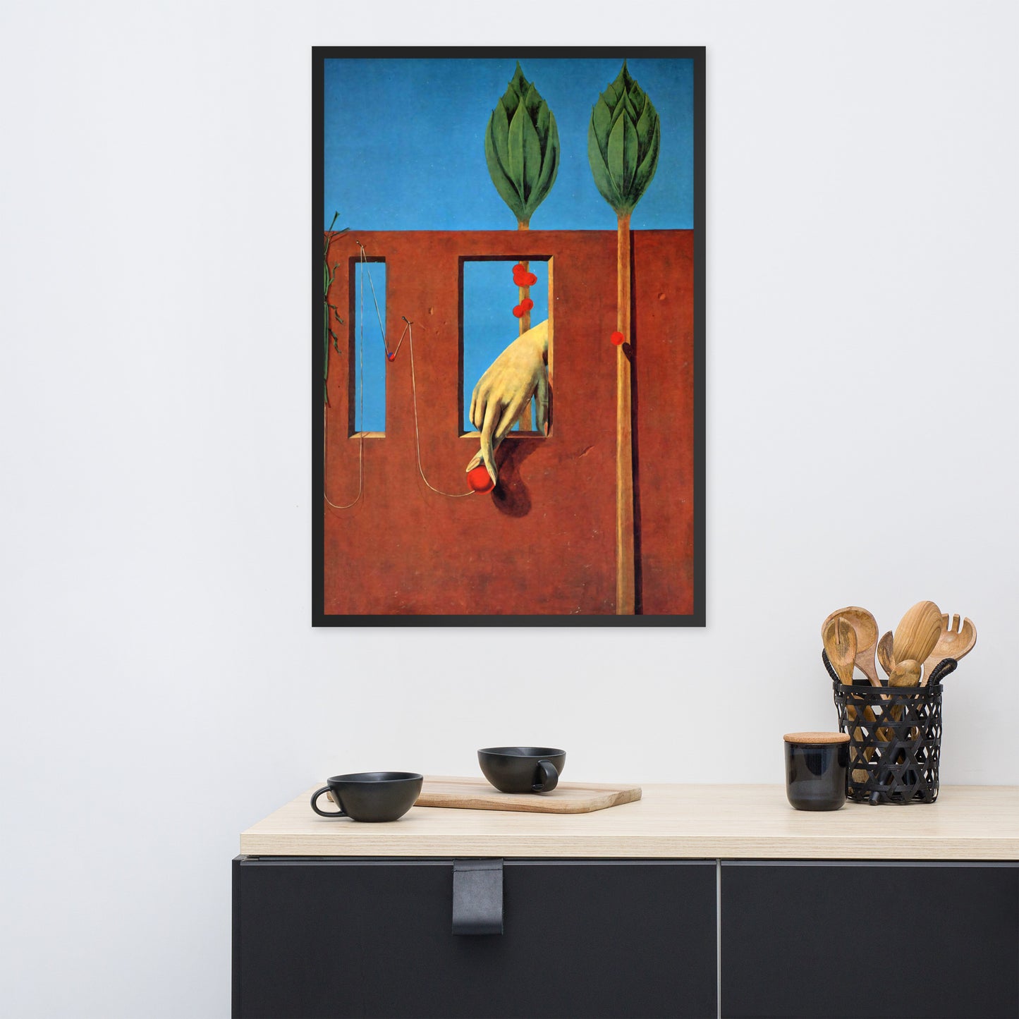 At The First Clear Word by Max Ernst