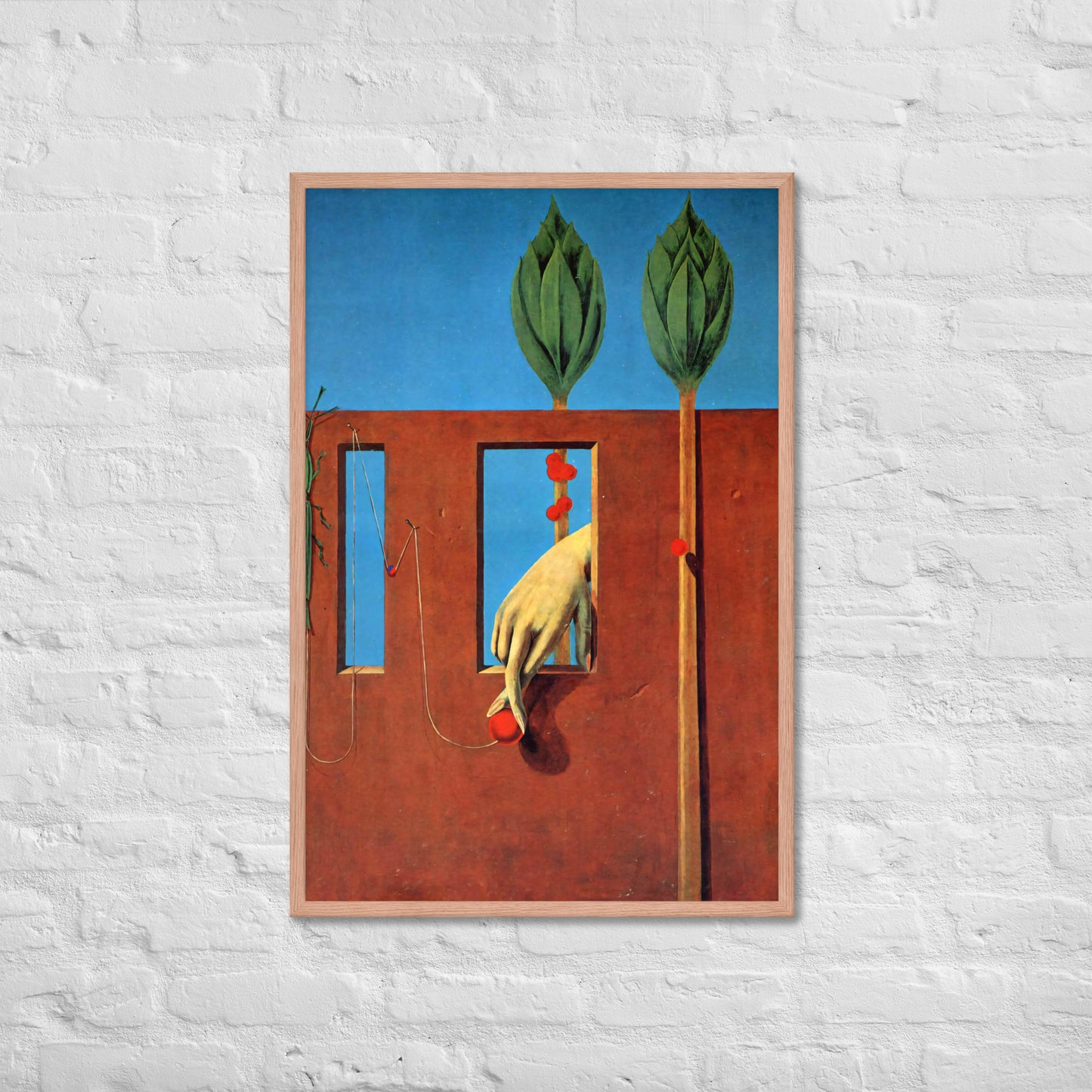 At The First Clear Word by Max Ernst