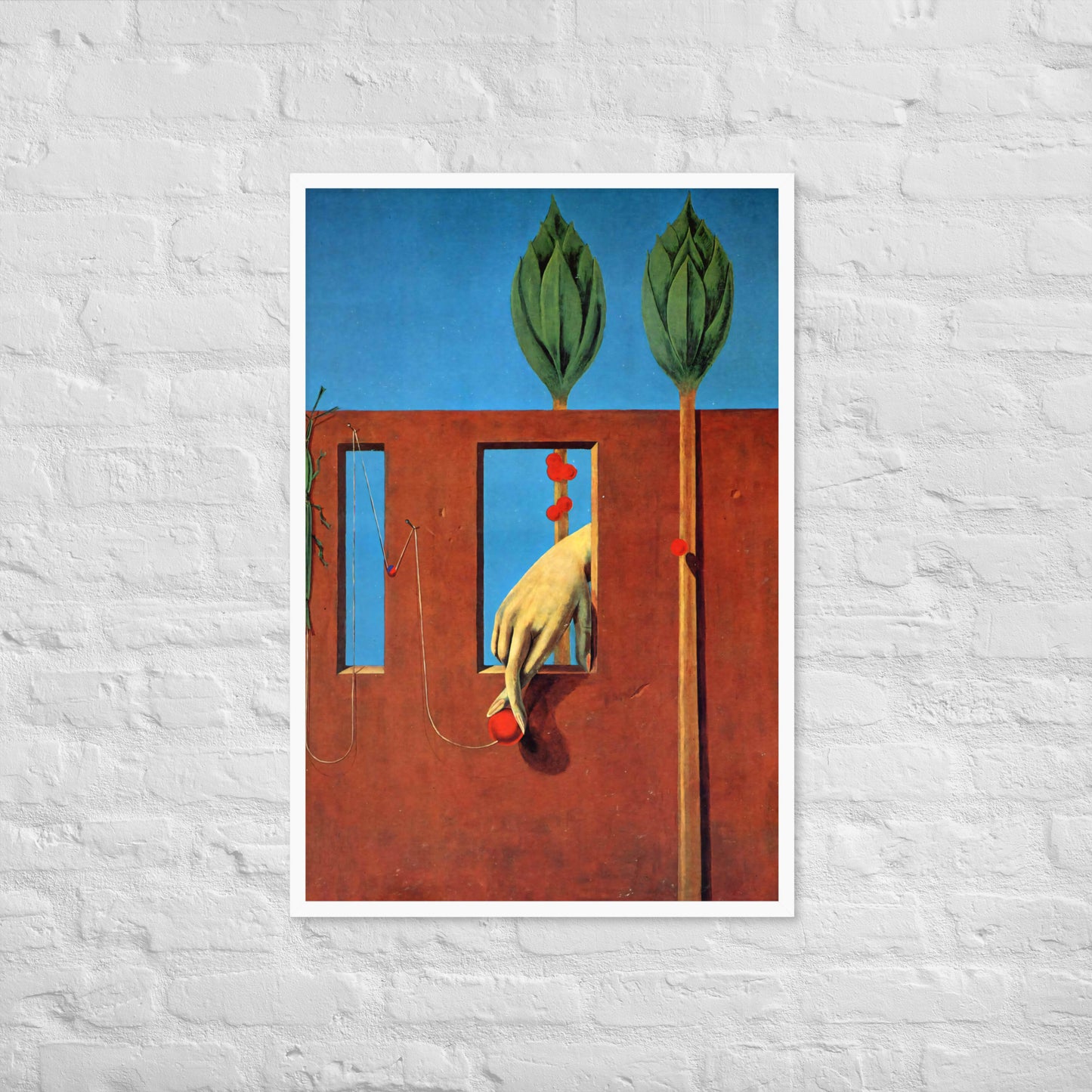 At The First Clear Word by Max Ernst