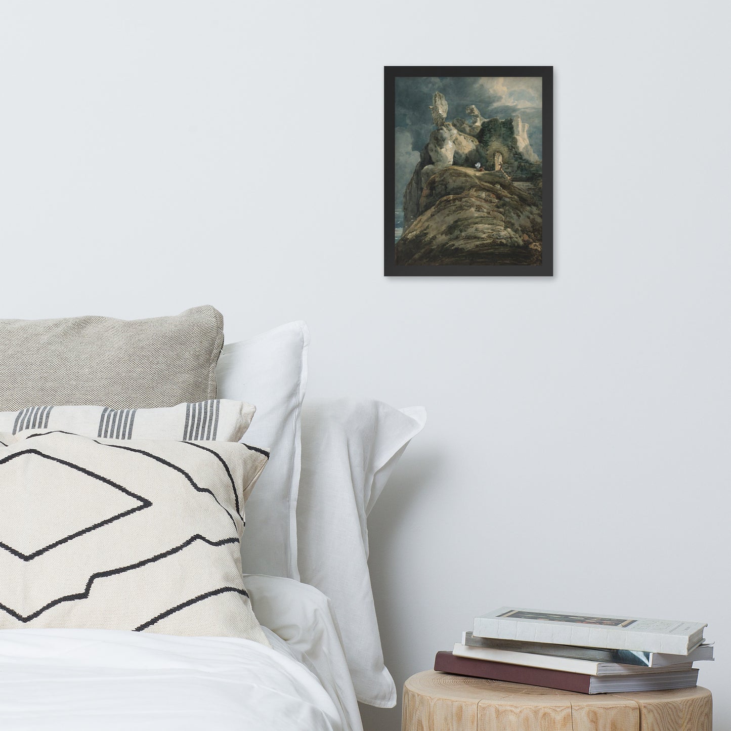 Bamburgh Castle Northumberland by Thomas Girtin