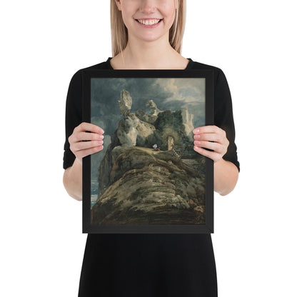 Bamburgh Castle Northumberland by Thomas Girtin