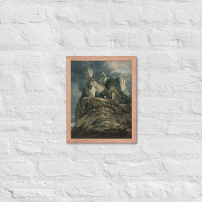 Bamburgh Castle Northumberland by Thomas Girtin