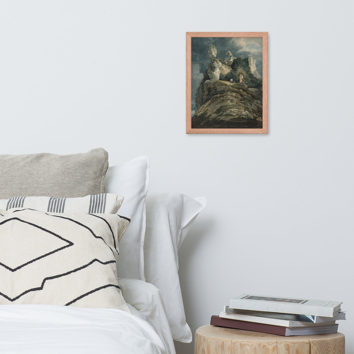 Bamburgh Castle Northumberland by Thomas Girtin