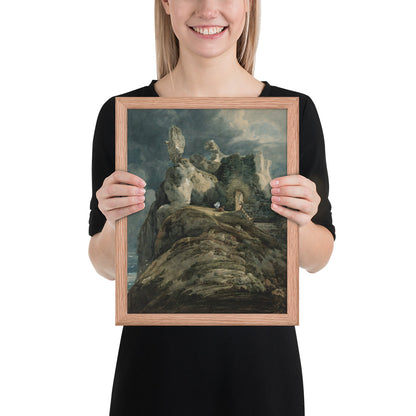 Bamburgh Castle Northumberland by Thomas Girtin