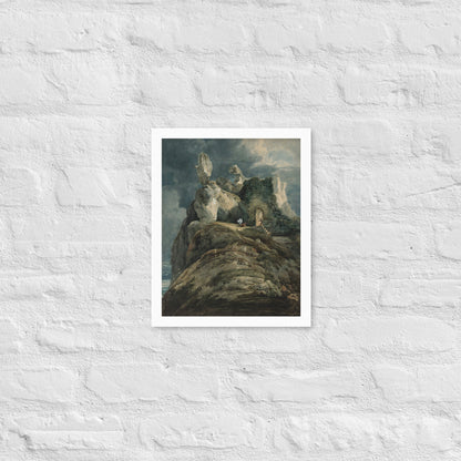 Bamburgh Castle Northumberland by Thomas Girtin