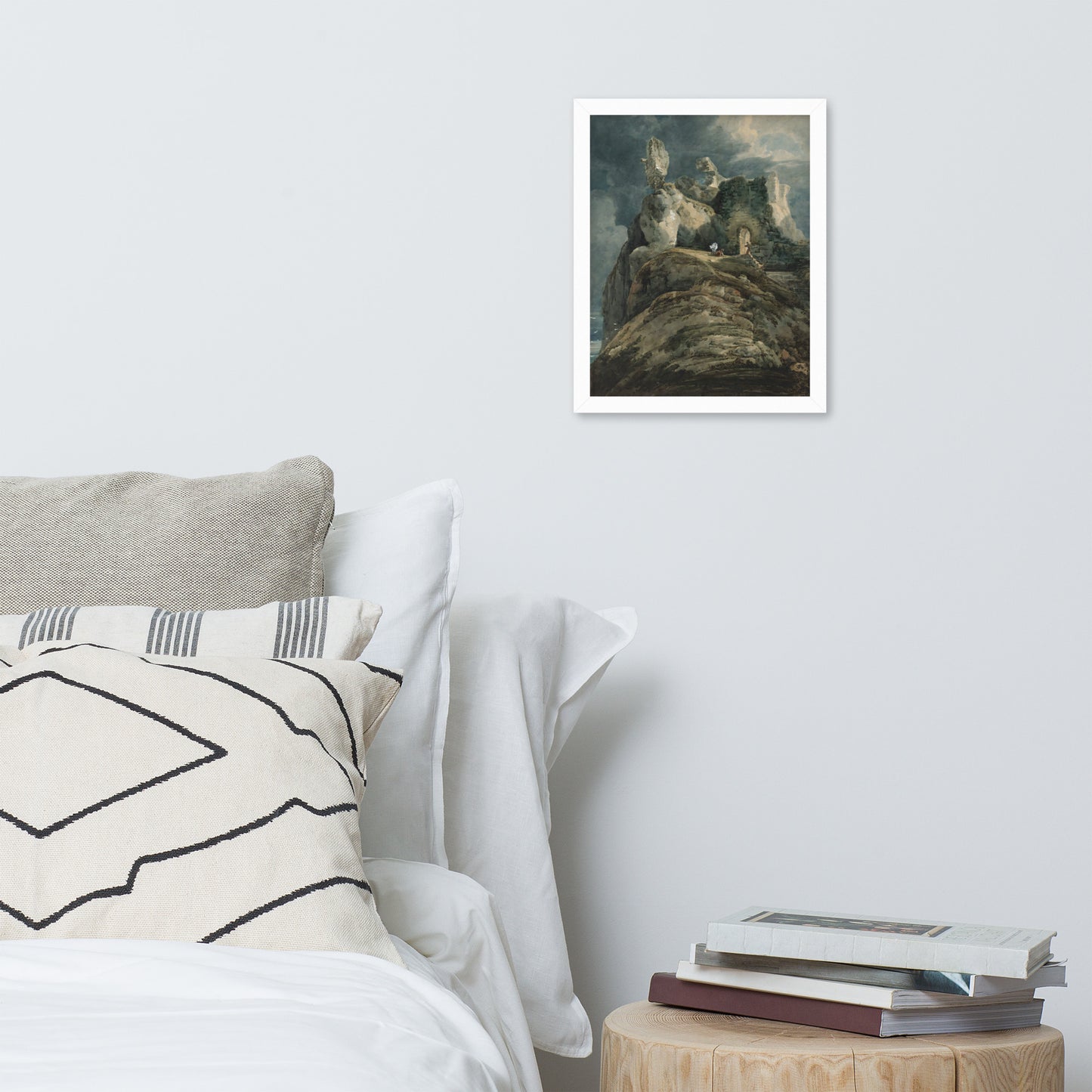 Bamburgh Castle Northumberland by Thomas Girtin