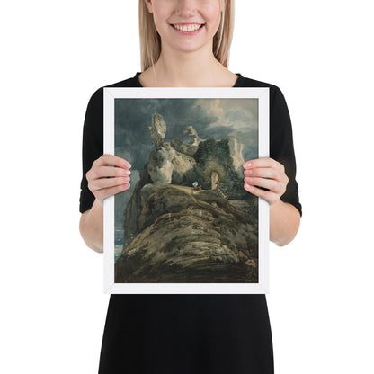 Bamburgh Castle Northumberland by Thomas Girtin