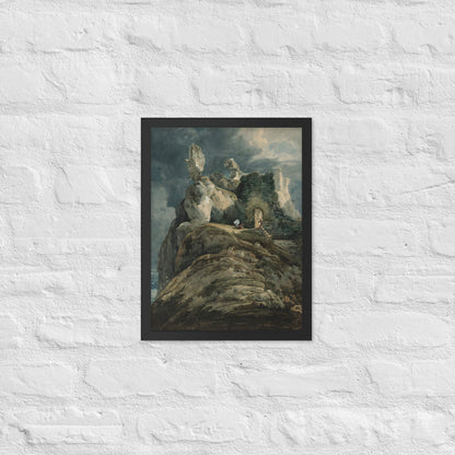 Bamburgh Castle Northumberland by Thomas Girtin