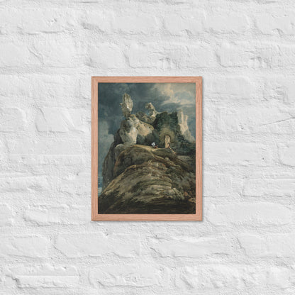 Bamburgh Castle Northumberland by Thomas Girtin