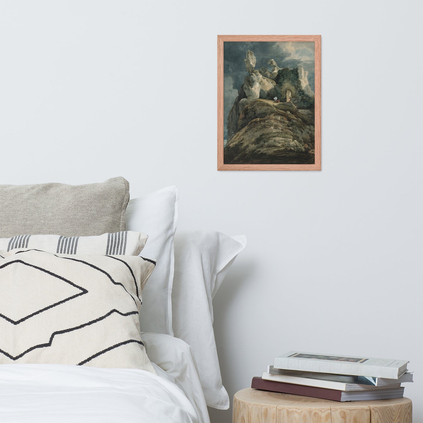 Bamburgh Castle Northumberland by Thomas Girtin