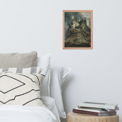 Bamburgh Castle Northumberland by Thomas Girtin