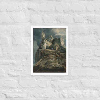 Bamburgh Castle Northumberland by Thomas Girtin