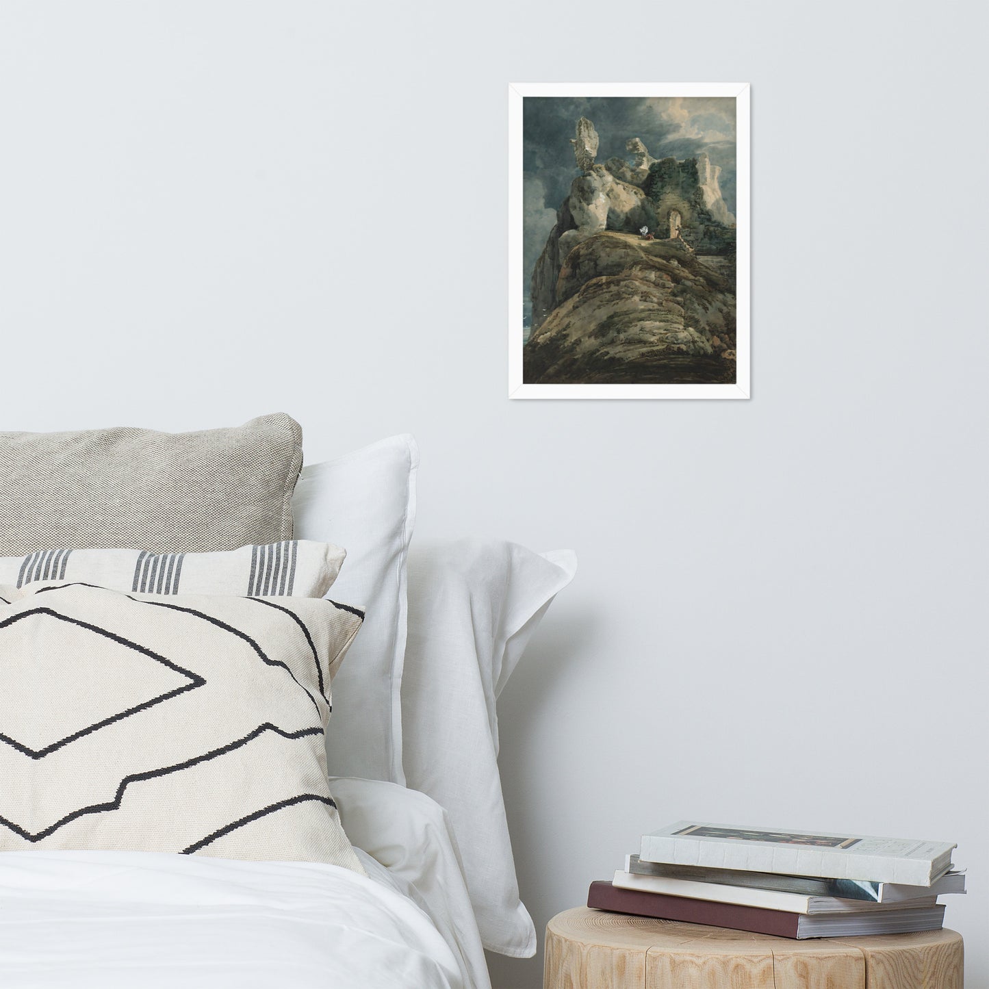 Bamburgh Castle Northumberland by Thomas Girtin