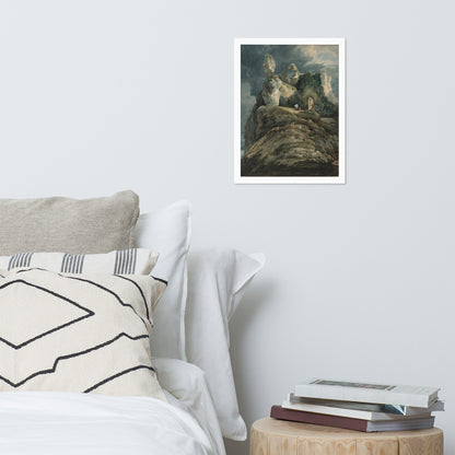 Bamburgh Castle Northumberland by Thomas Girtin