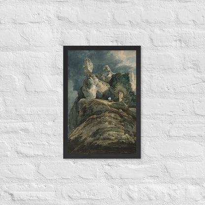 Bamburgh Castle Northumberland by Thomas Girtin