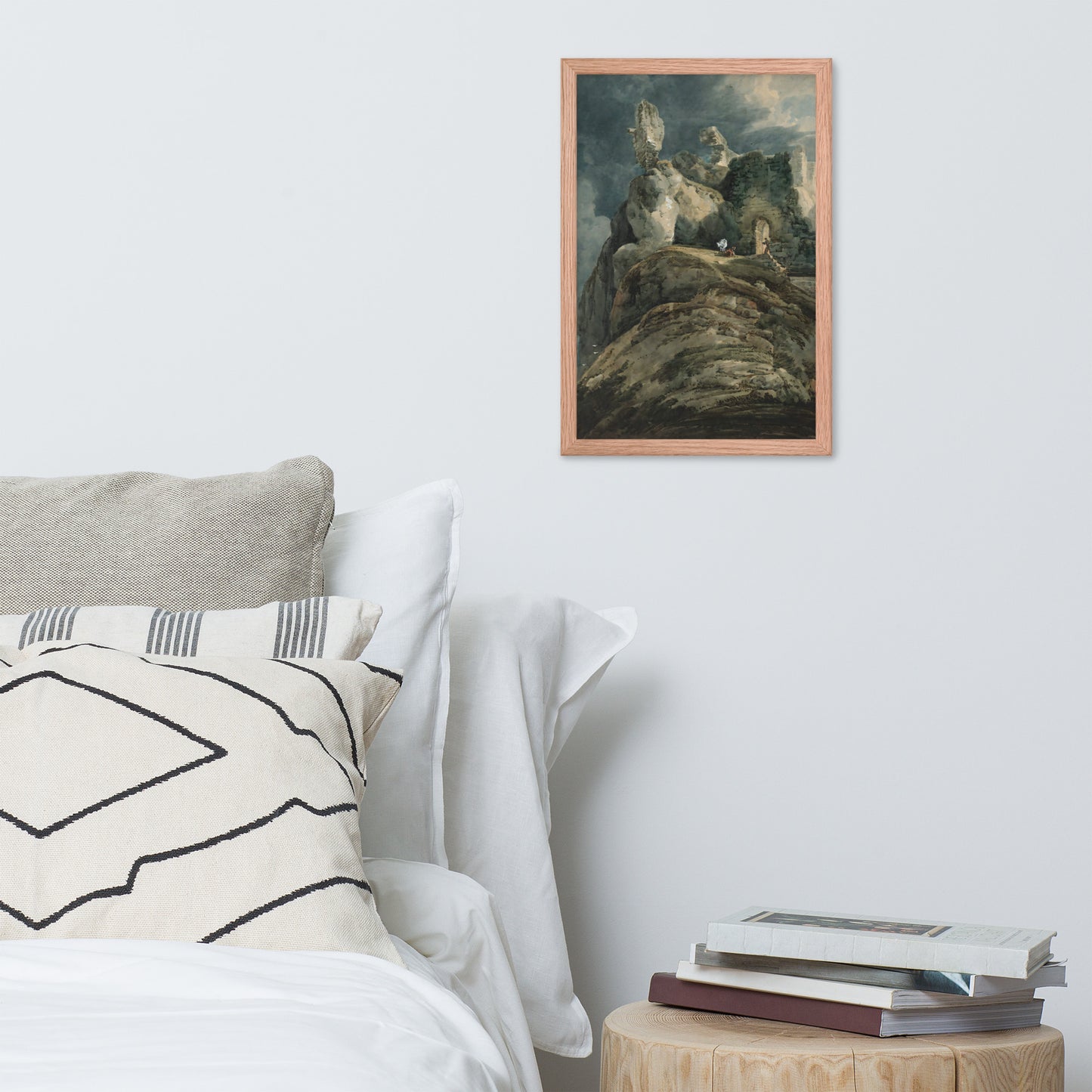 Bamburgh Castle Northumberland by Thomas Girtin